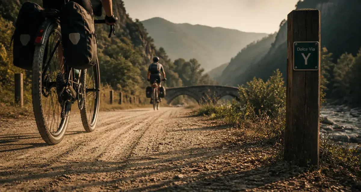 Dolce Via Y en Ardèche : dans quel sens faire l’itinérance à vélo ?