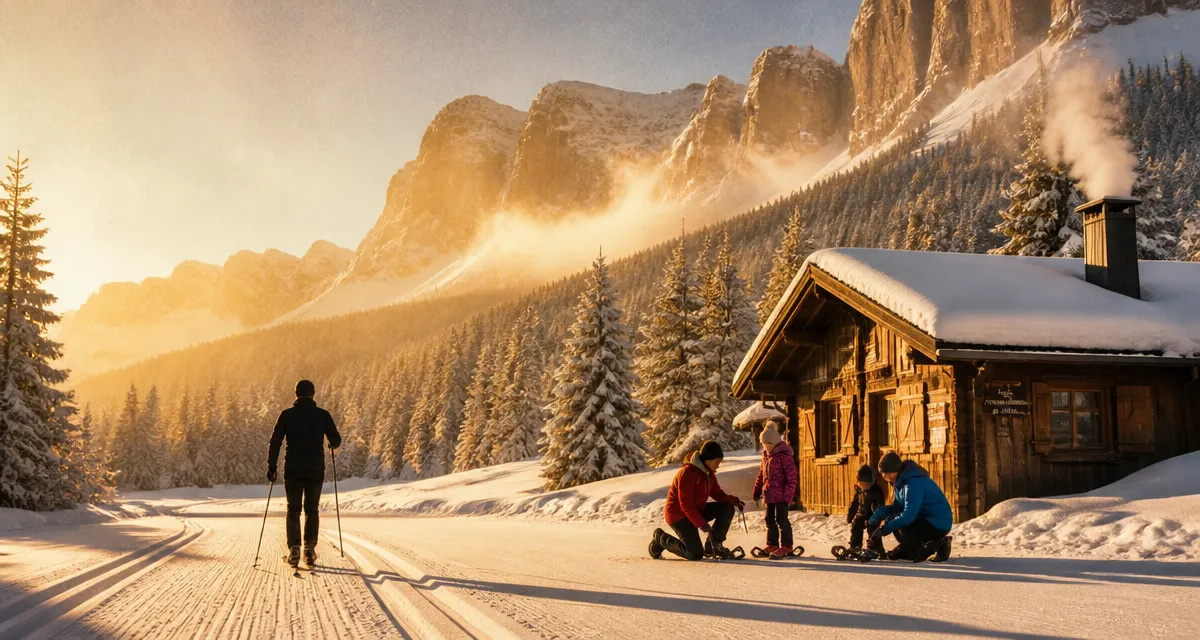 La Drome Montagne ski fond famille raquettes Vercors