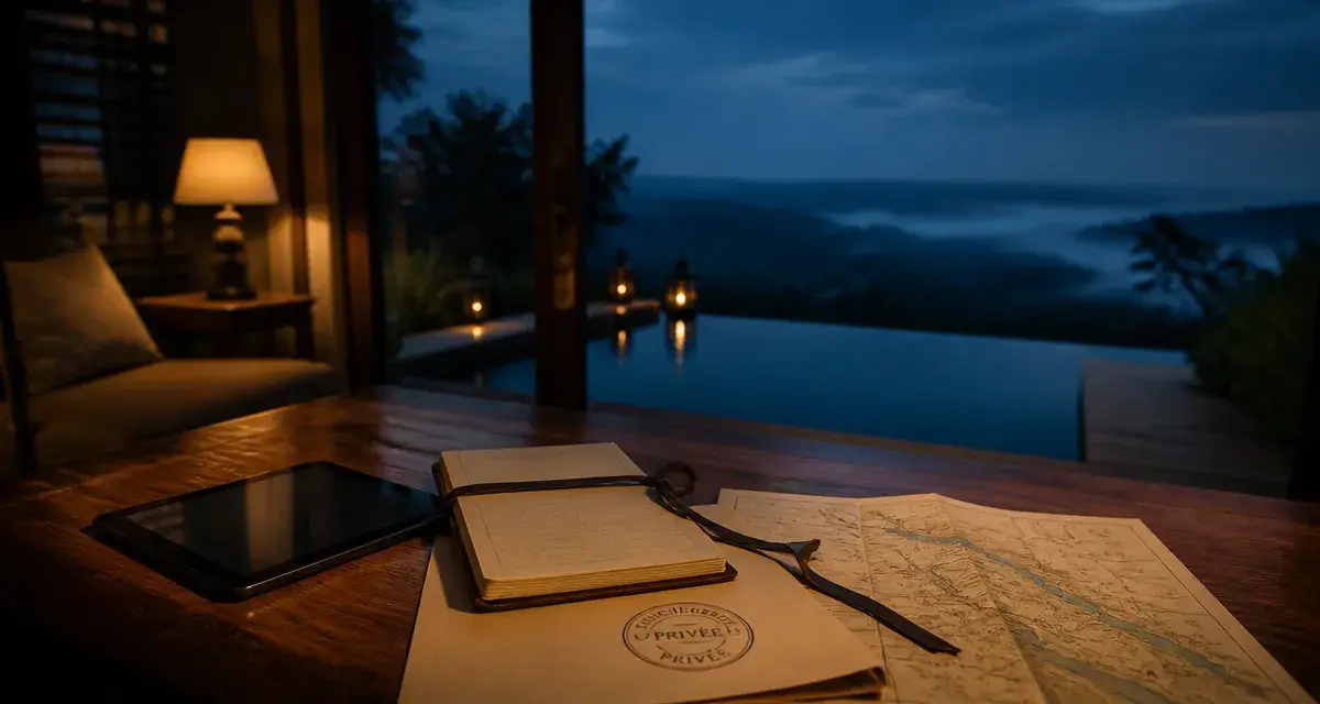 Voyages haut de gamme : conciergerie privée dans un lodge contemporain