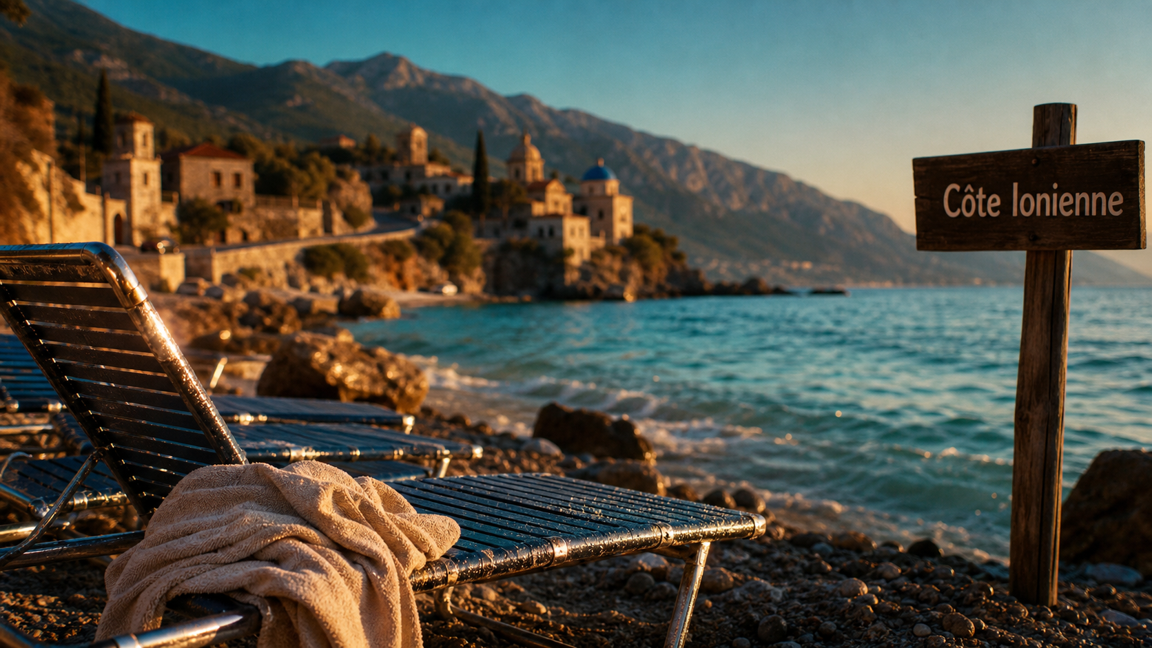 Albanie plages de galets, eau turquoise, albania turistas