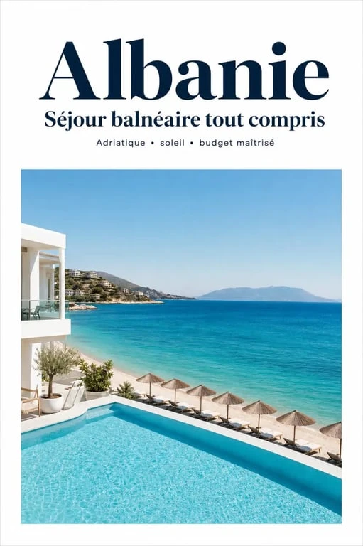 Voyage Albanie all inclusive pas cher dans un hôtel balnéaire au bord de la mer
