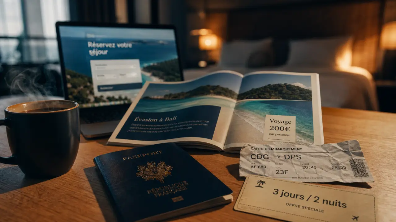 Voyage 200 euros tout compris : prix et réservation sur table