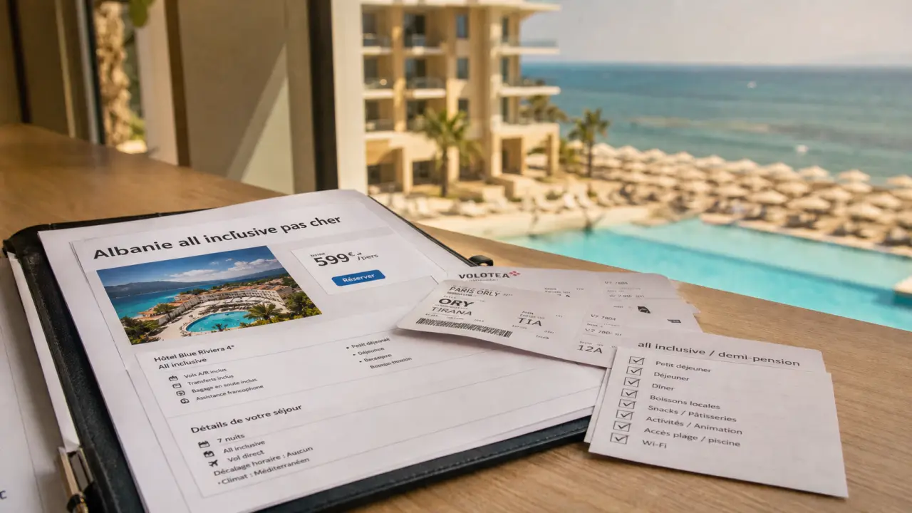 Voyage Albanie all inclusive pas cher : prix TTC et inclusions à vérifier
