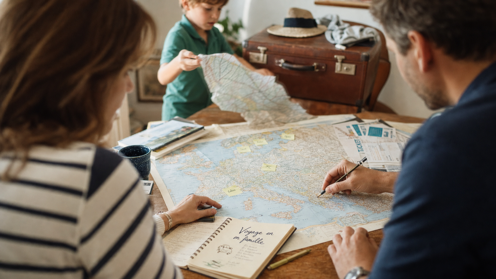 Voyage en Europe en famille : planifier l’itinéraire