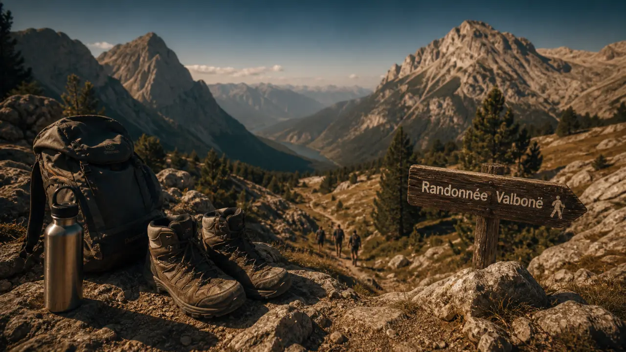 Albanie activités : randonnée Valbonë, montagnes et sentier