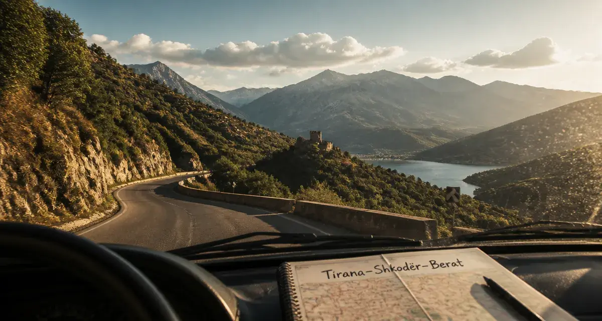 Circuit Albanie 15 jours en road trip : route vers les montagnes et forteresse