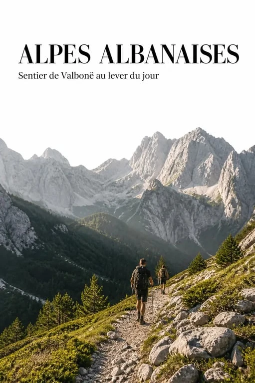 Albanie activités : randonnée dans les Alpes albanaises à Valbonë avec sommets rocheux