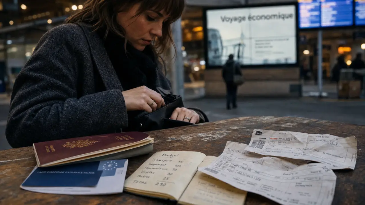 Europe pas cher voyage : passeport et budget en gare