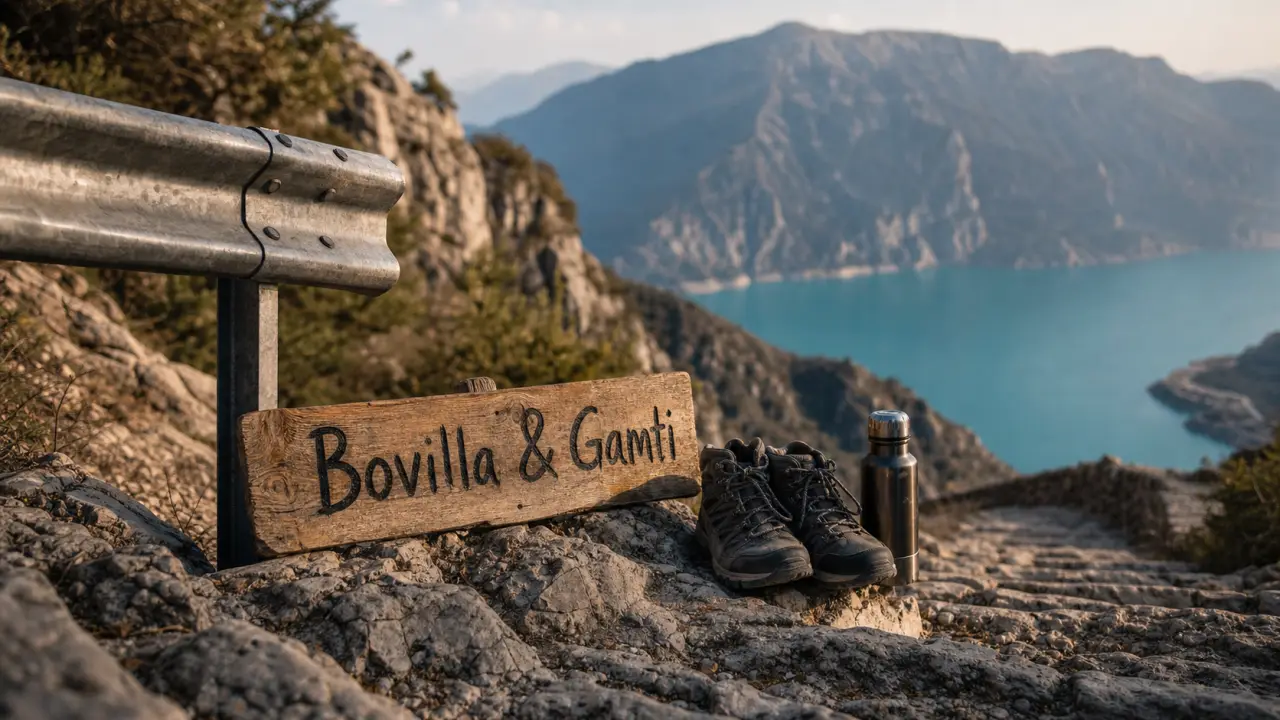 Lac Bovilla Albanie randonnée vers le mont Gamti