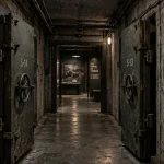 Bunker albanie tirana, couloir Bunk’Art 2