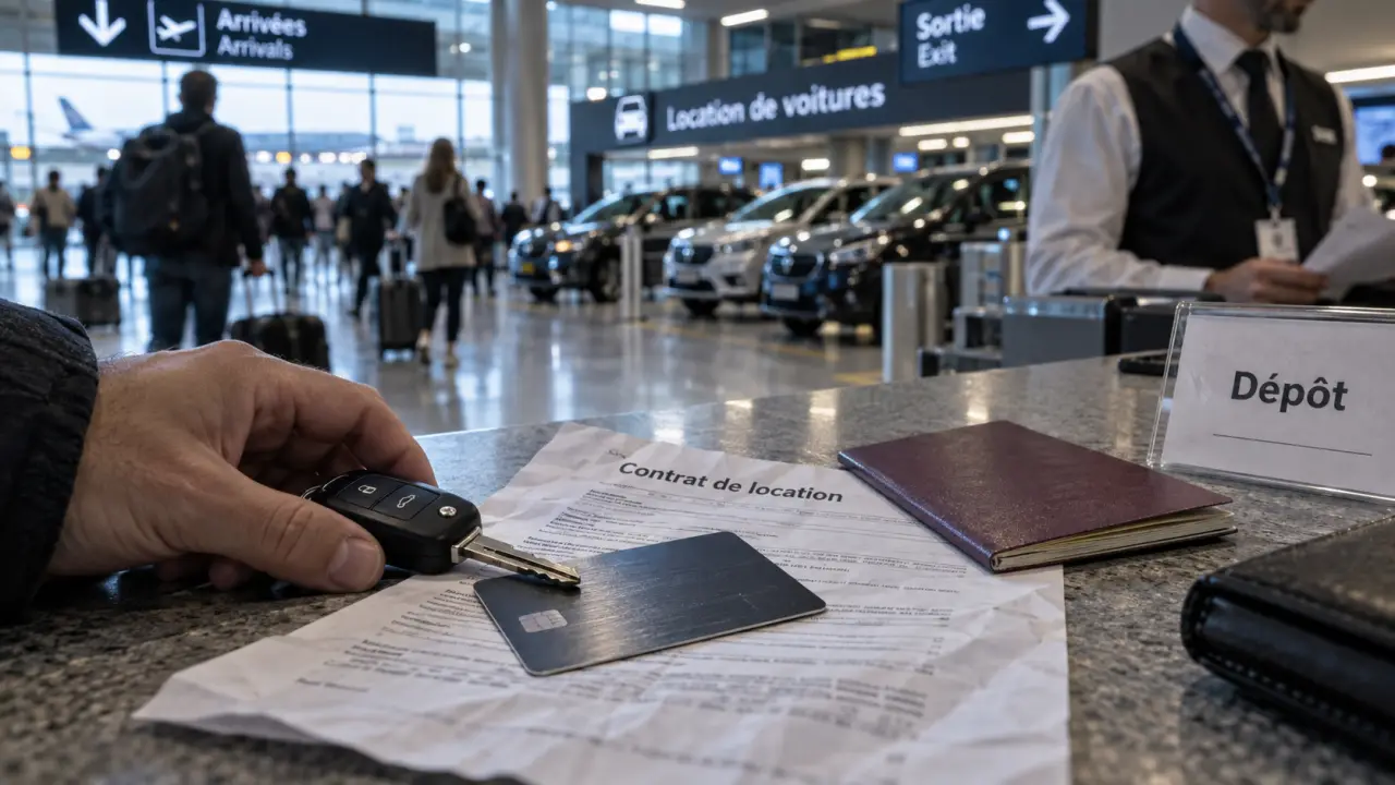 Location voiture aéroport Tirana Albanie : dépôt et caution