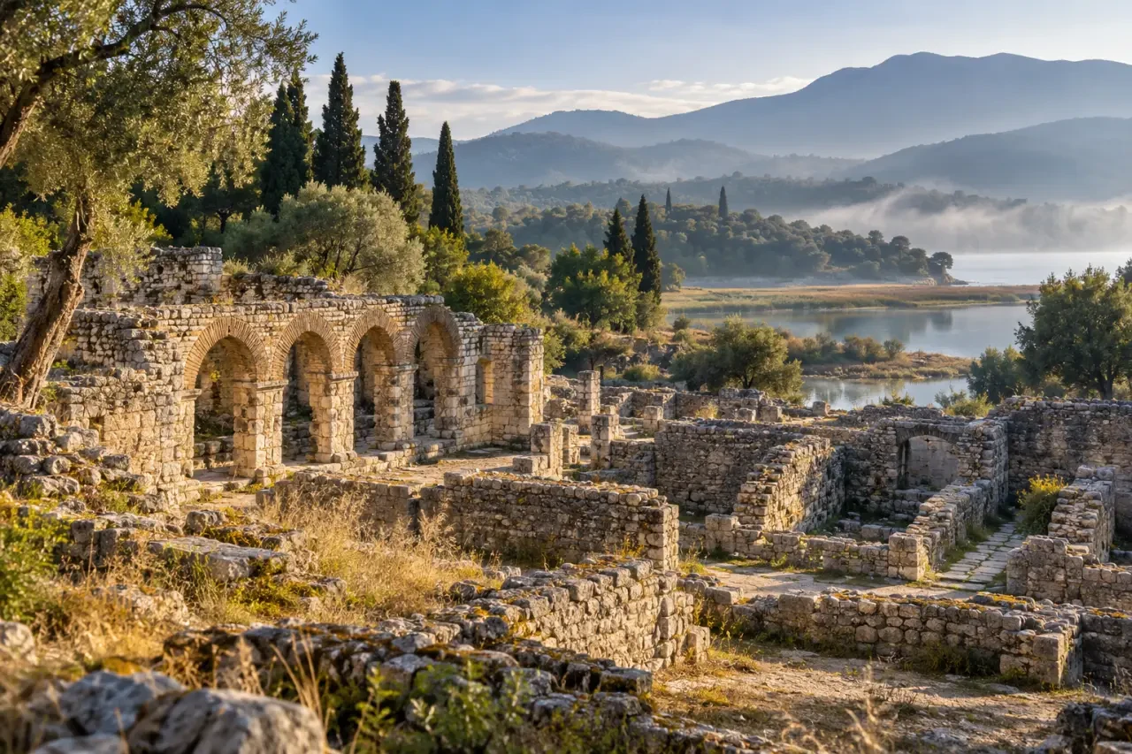 Vacances à Saranda Albanie avec excursion au site antique de Butrint